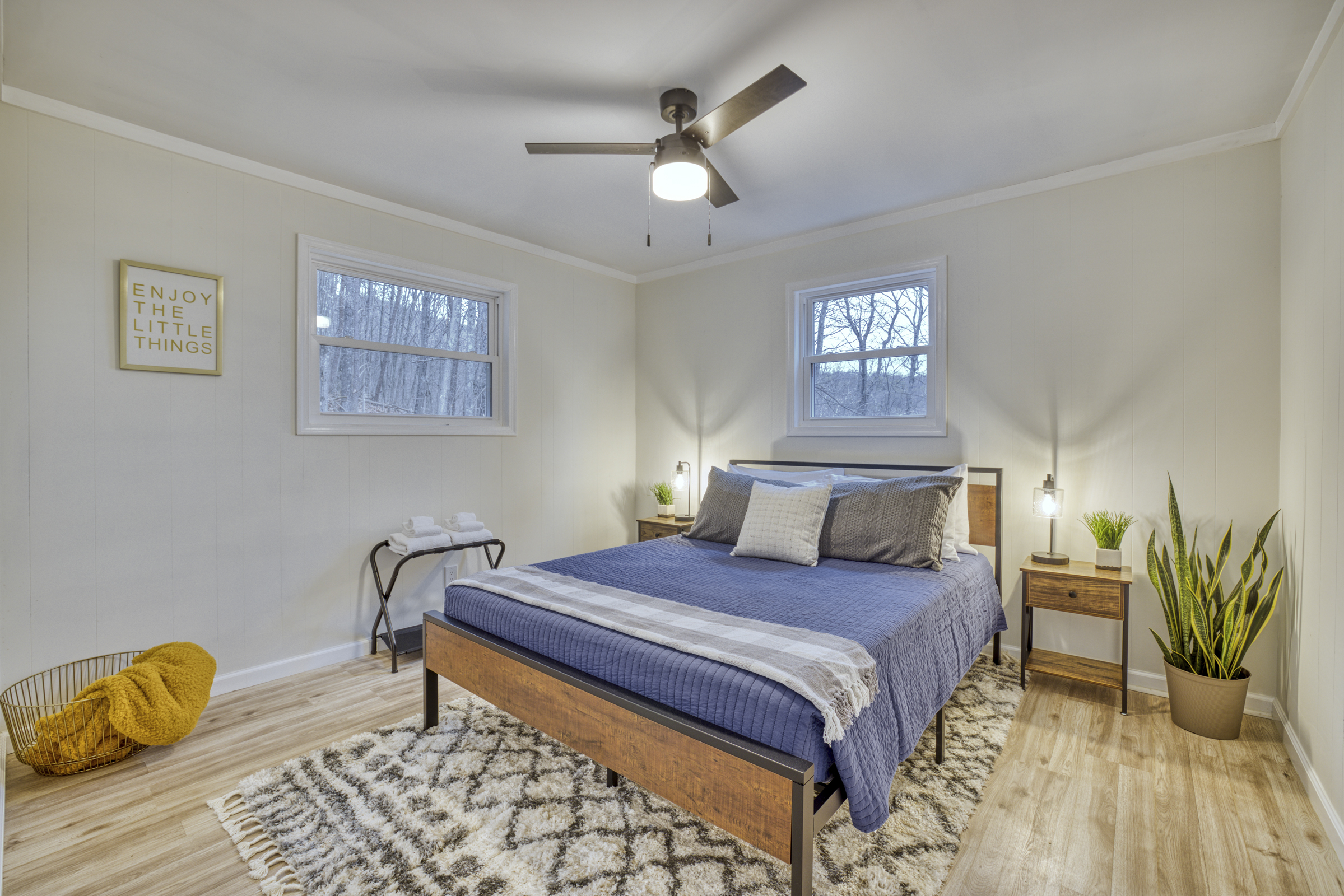 Professional interior photo of 540 Pine Knob Road in Stanley, VA - showing bedroom