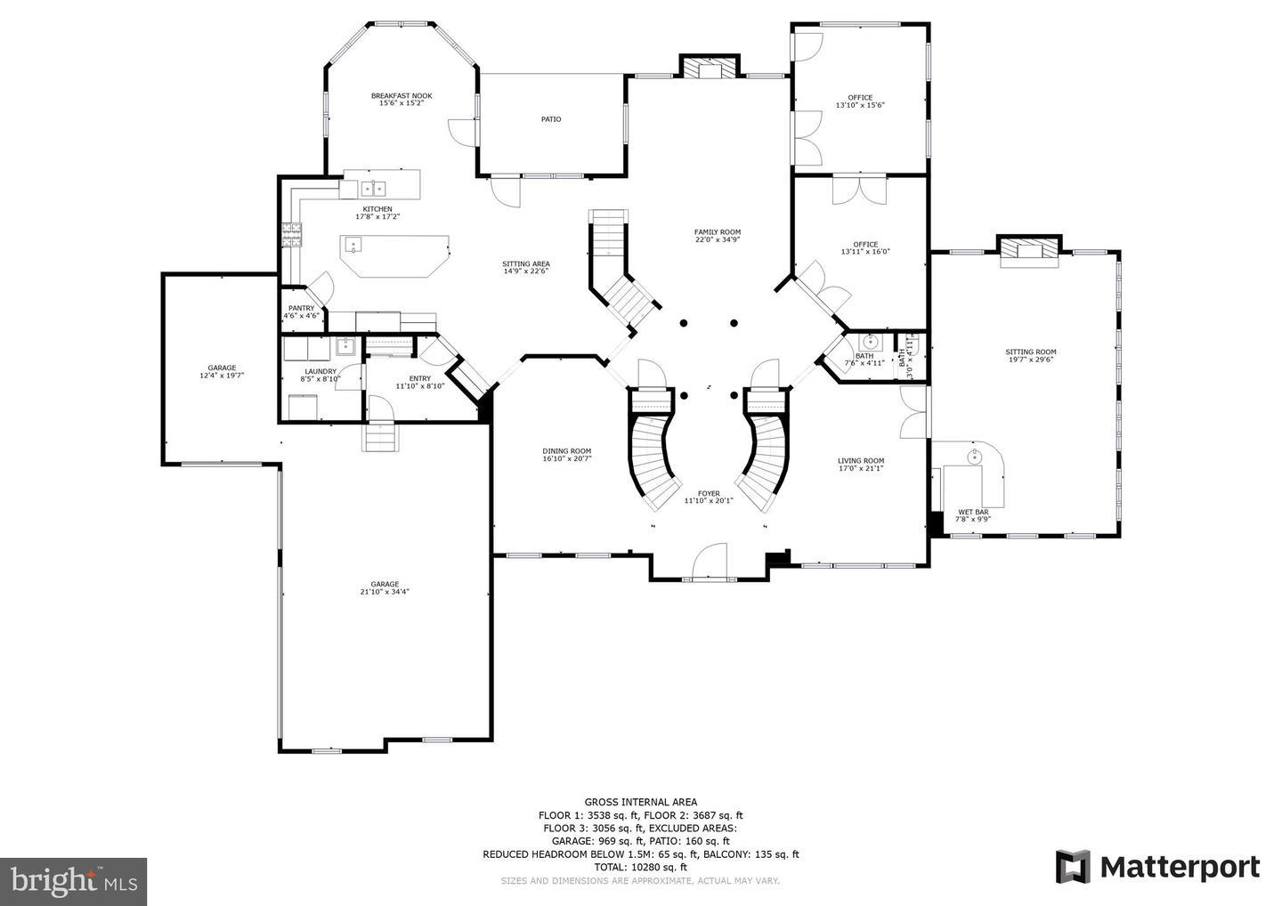 basic 2D floor plans used by most media companies for properties. No details, boring, just walls windows and doors.
