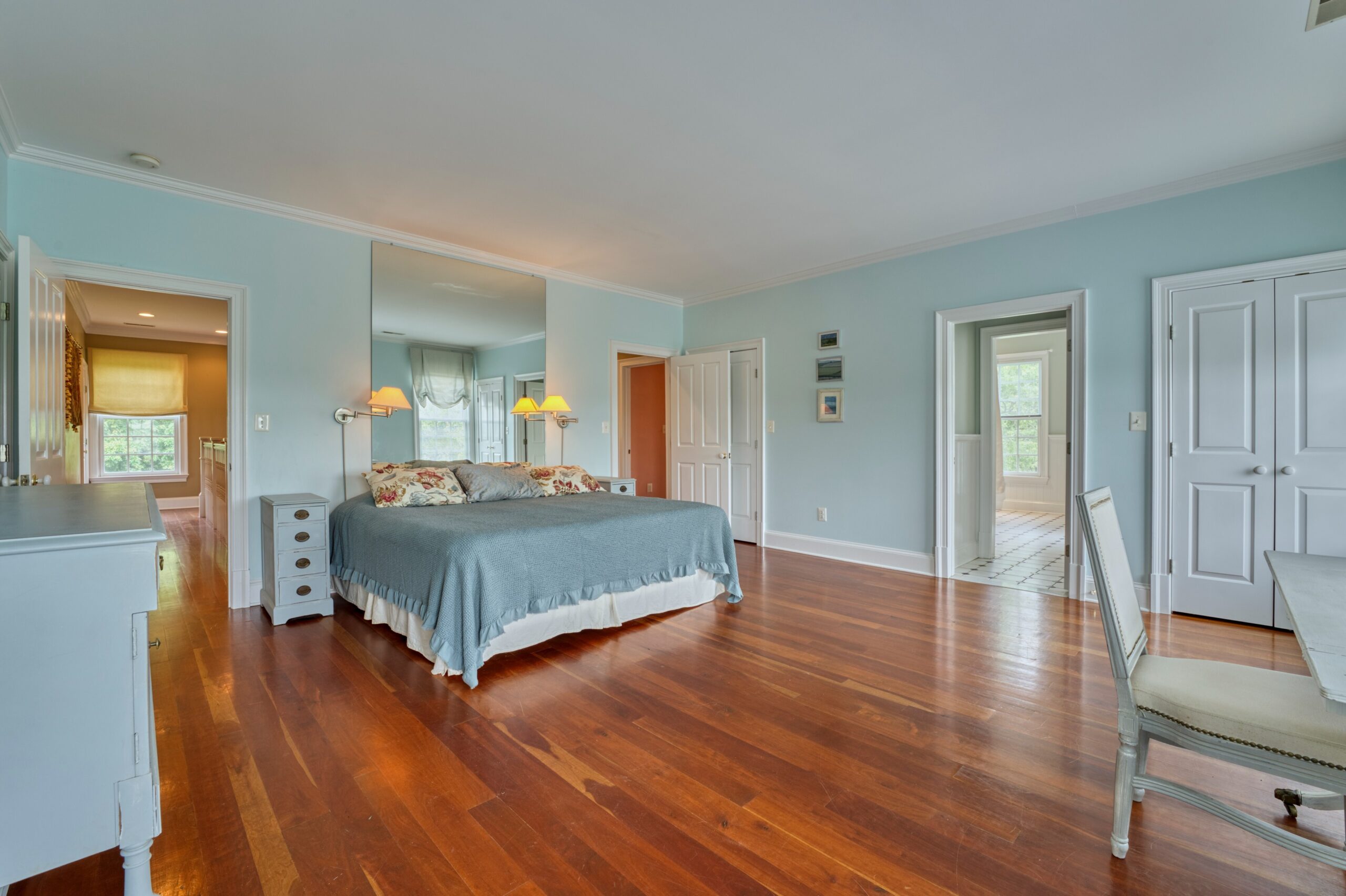 Professional interior photo of 15203 Clover Hill Road - showing the primary bedroom